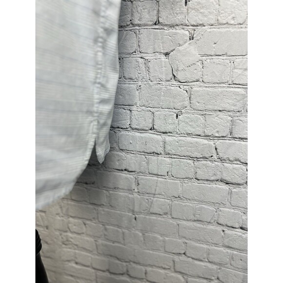 Mountain Hard Wear Men Large Short Sleeve Button Up Shirt Blue Cotton Polyester - Picture 6 of 8